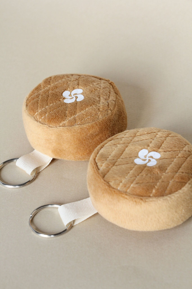 Porte clés gâteau basque 