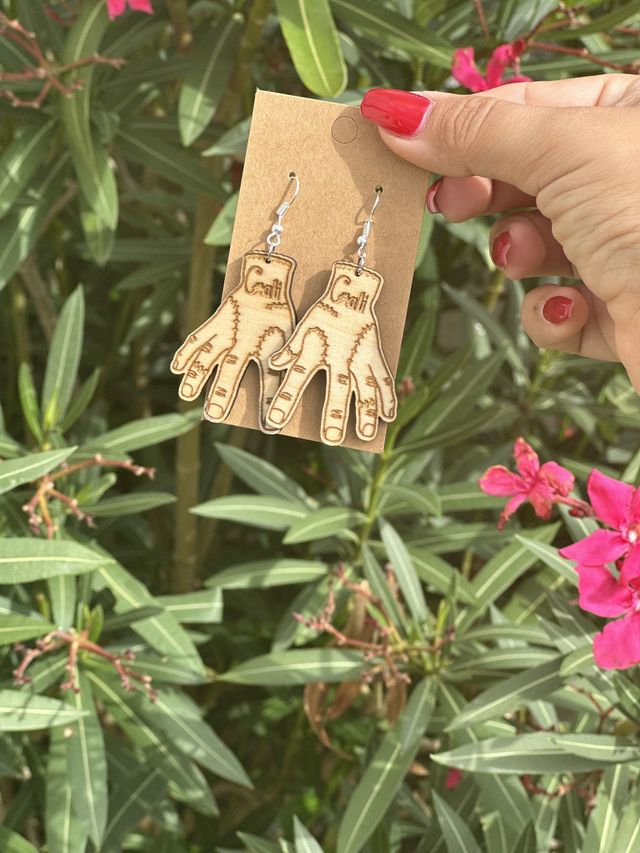 Boucle d'oreille " La chose"