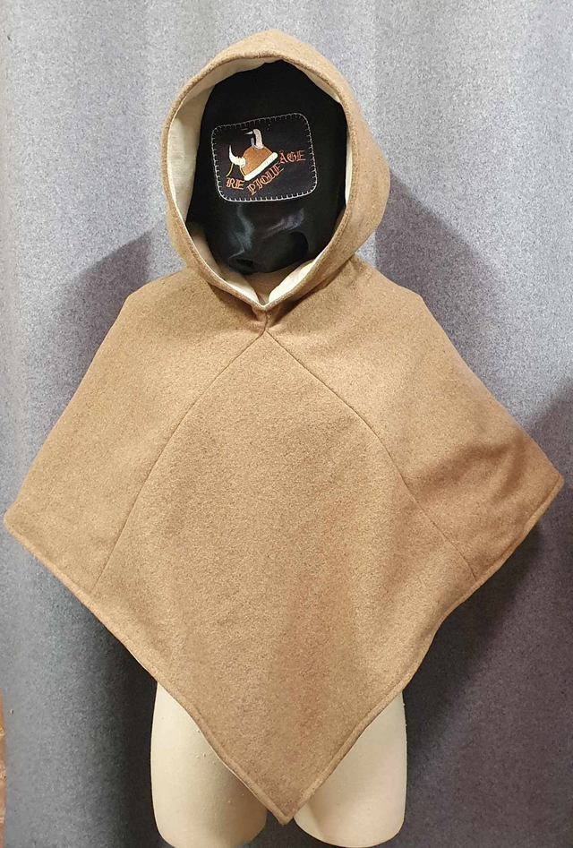 Chaperon Skjoldehamn en laine doublé lin