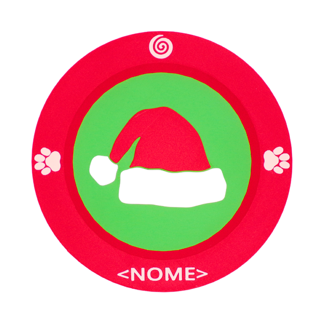 PORTACIOTOLA DI NATALE - 18 CM - CAPPELLO