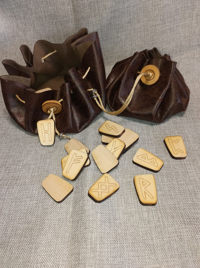 Runes avec sac