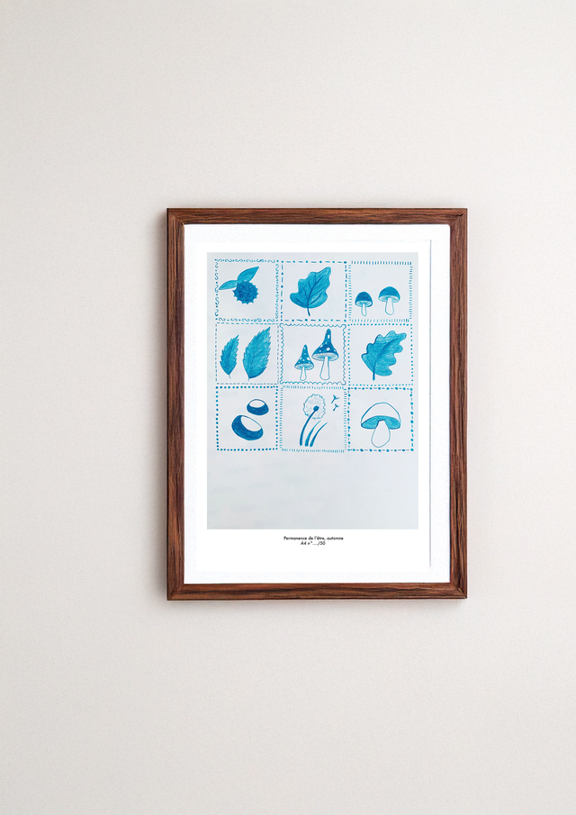 Reproduction imprimée Permanence de l&#039;être : automne