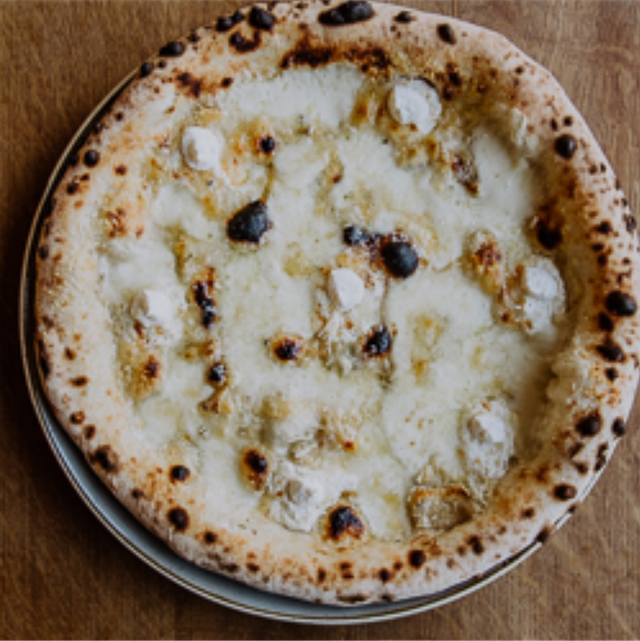 Pizza Gamberetti con Panna 