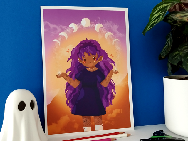 Magie de la lune · A4