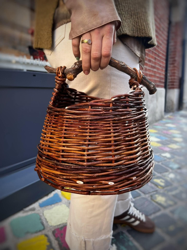 Lundi 19 Octobre 13h30-18h30 Atelier Vannerie Panier Asymétrique 