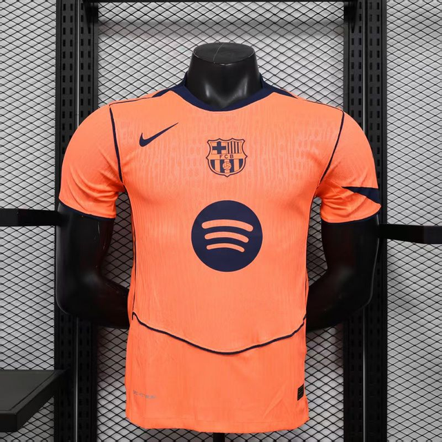 Camiseta 3ª Barcelona (Naranja) - Versión Jugador - 25-26