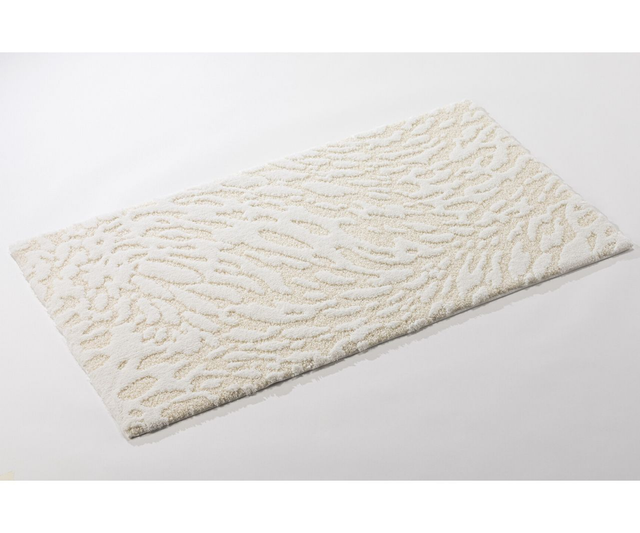 Abyss Habidecor Flow bath mats color 103 ivory