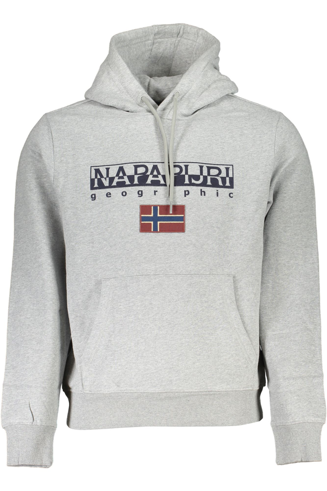 NAPAPIJRI FELPA SENZA ZIP UOMO GRIGIO