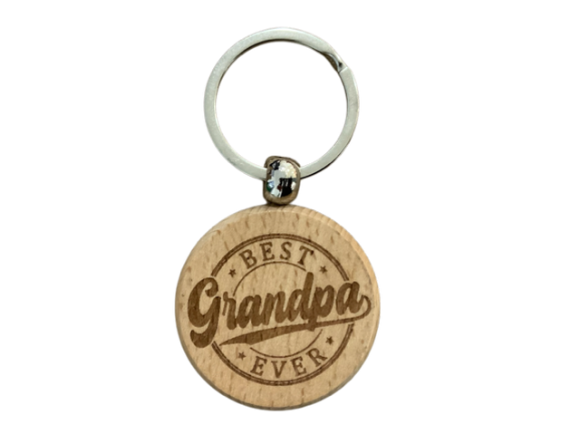 Best Grandpa Ever Keyring