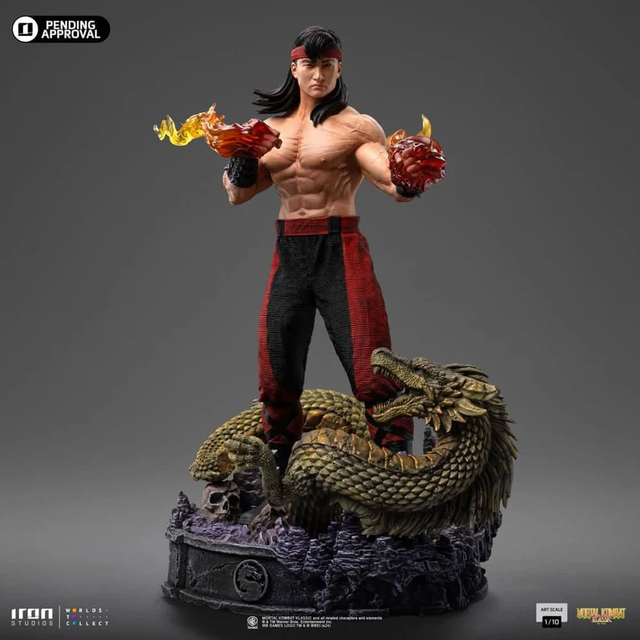 Liu Kang - MORTAL KOMBAT - Art Scale 1/10 - Iron Studios