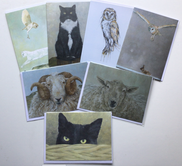 SPFC Shelagh Folded Cards by Shelagh Popham,  Folded Cards (price per card)