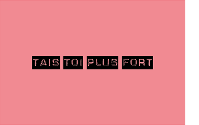 Carte Tais toi plus fort