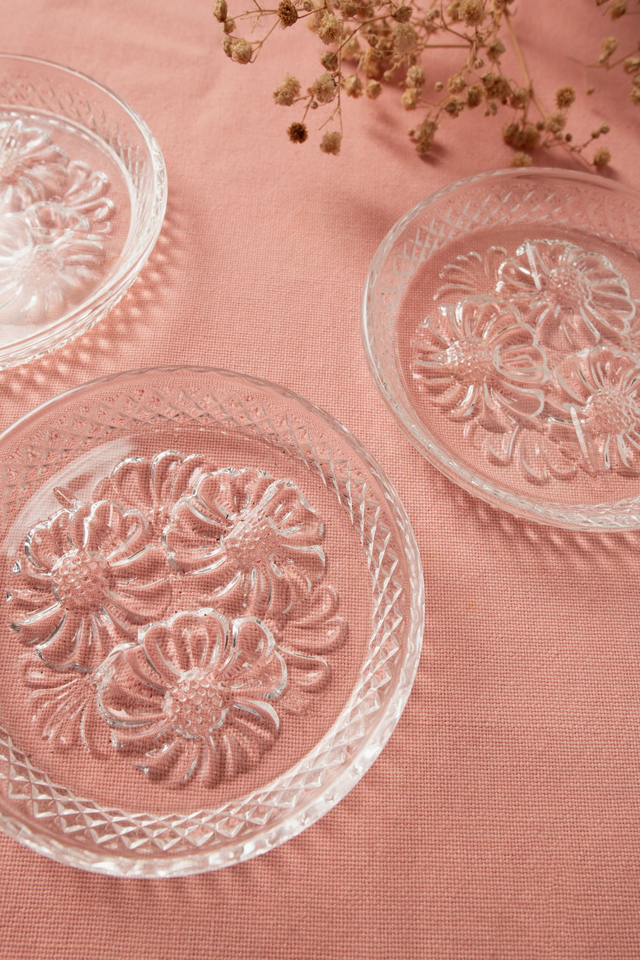 Lot de mini soucoupes fleurs ✨