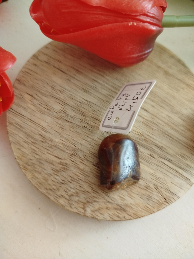 Pendentif en Calcite Miel