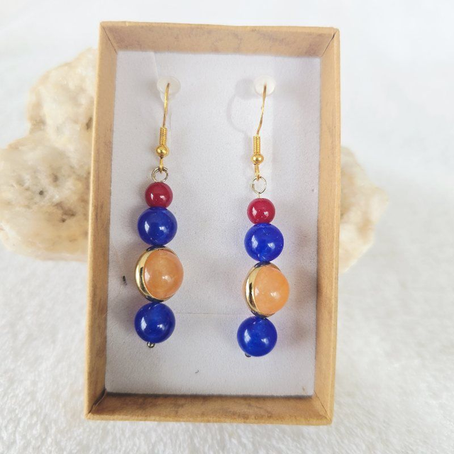 Boucles d&#039;oreilles perles (1)