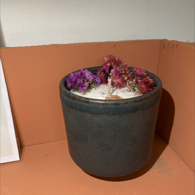 Bougie Fleur de coton 