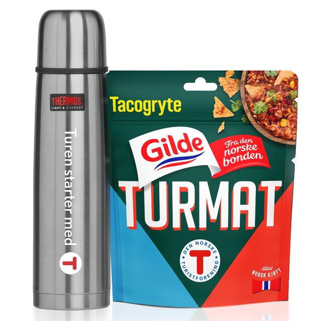 Thermos 0,5 liter + Real turmat