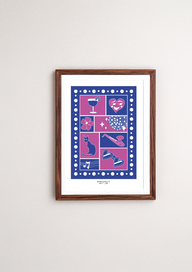 Reproduction imprimée Summer mood n°5