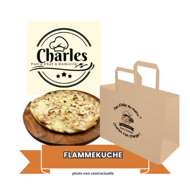Flammekuche – Pour 1 personne