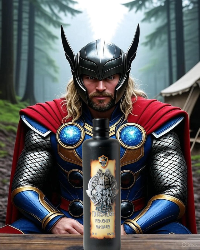 THORS MJØD – BLACK EDITION Met