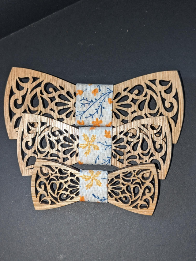 Nœud Papillon en Bois 