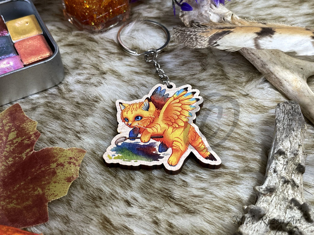 Psychocat Porte-clef