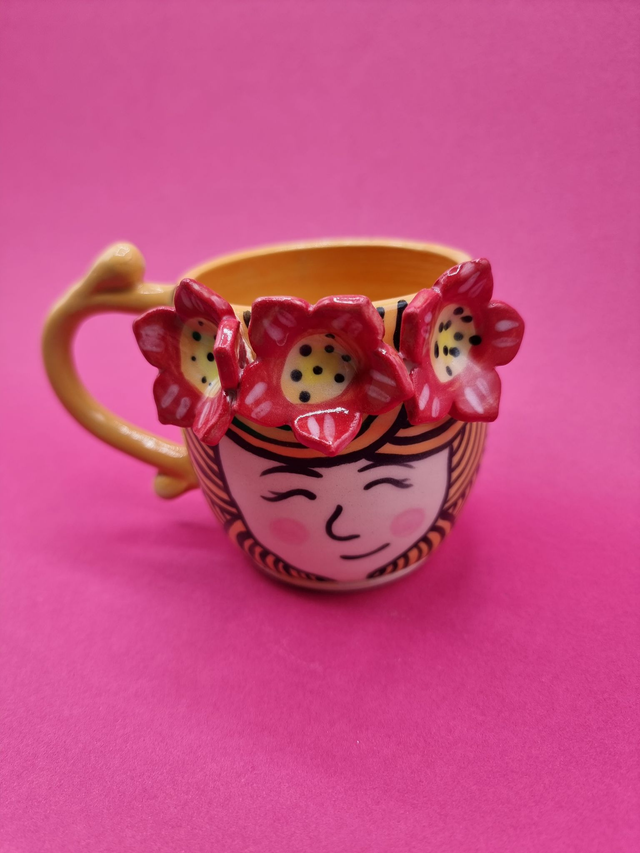 Mug demoiselle Fleurie #MDeF001