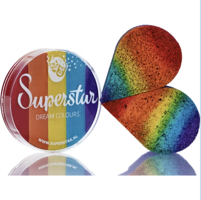 Superstar Rainbow Cakes