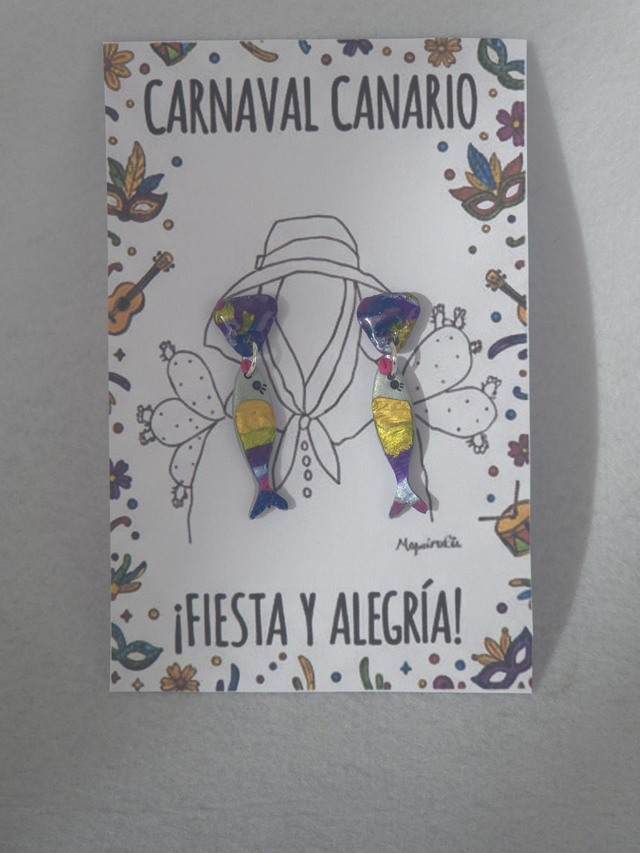 Pendientes  Doña Sardina. El Brillo del Miércoles de Ceniza.