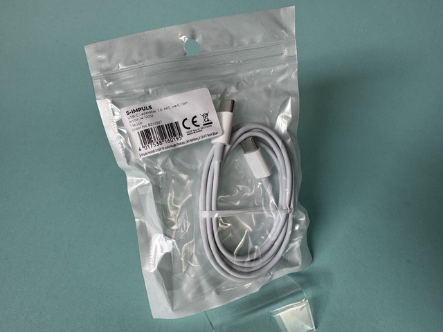 S-Impuls USB-C auf USB-C Kabel