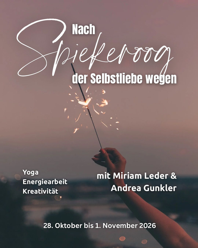 Anzahlung Spiekeroog-Retreat mit Andrea und Miriam