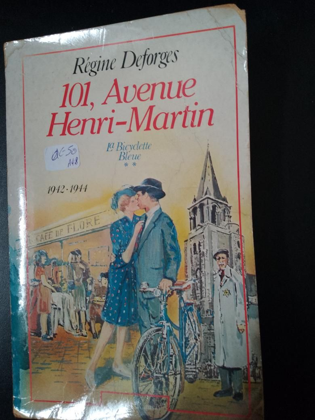 101, Avenue Henri-Martin, la bicyclette bleue, Régine Deforges