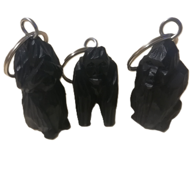 Keyring - wooden animal