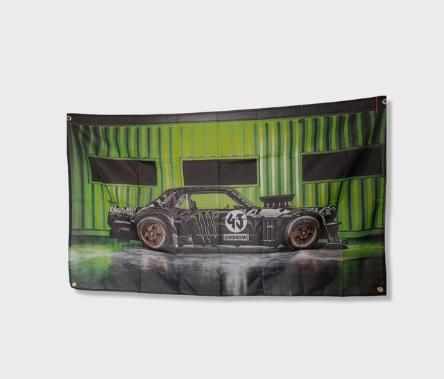 Drapeau Ken Block race cars