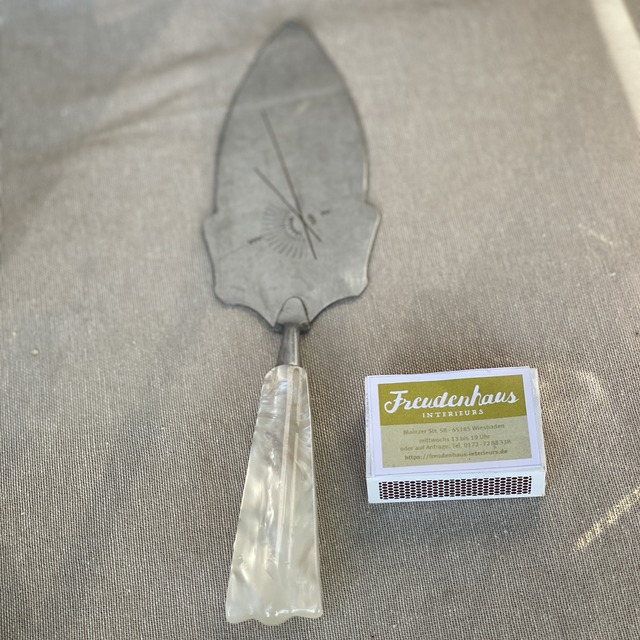 Tortenheber 50s vintage Perlmuttoptik   