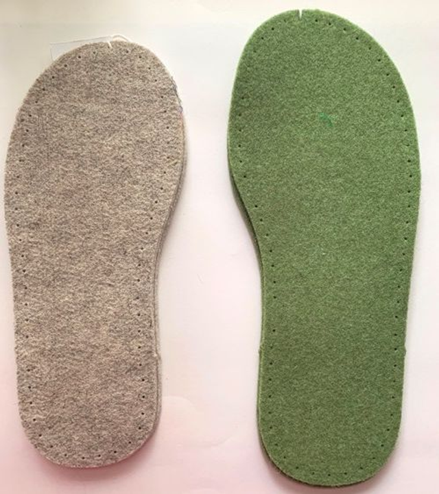 Felt and Suede Soles for Slippers