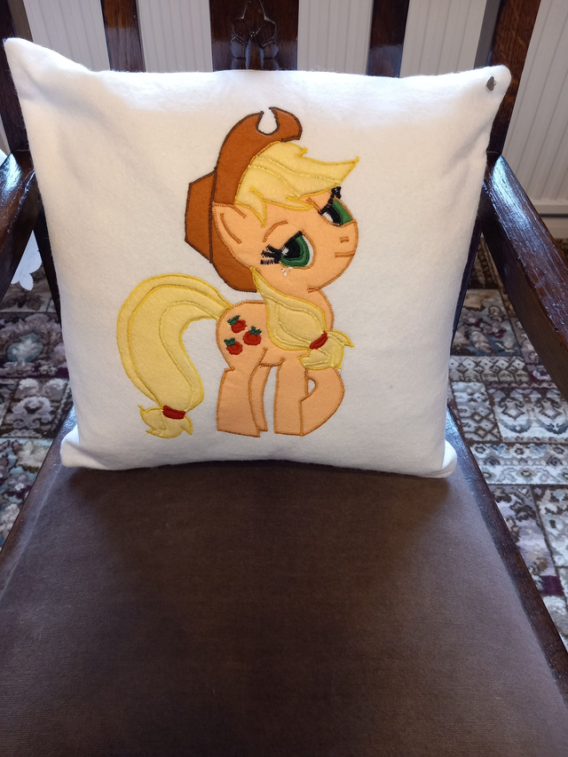Farmer Pony Cushion Cover