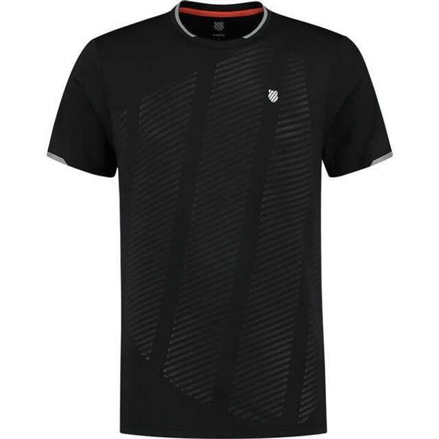 K SWISS TAC HYPERCOURT SHIELD CREW 2 JET BLACK 