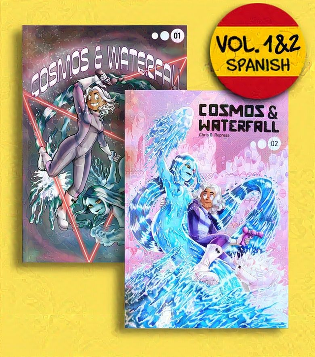 Cosmos &amp; Waterfall