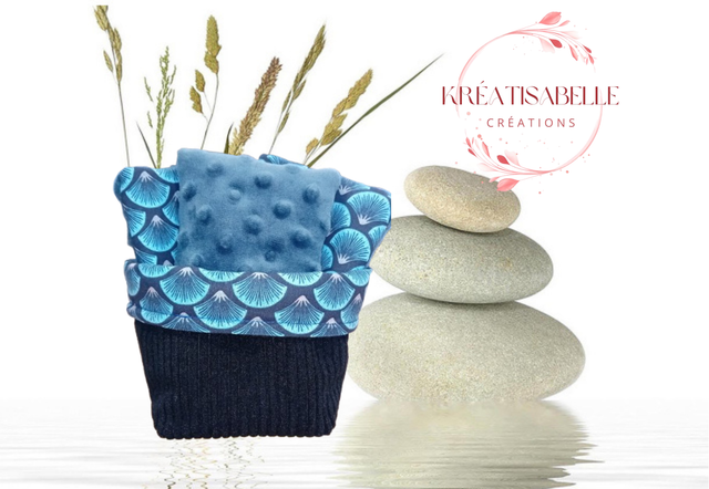 Lingettes + panier Ton "BLEU"