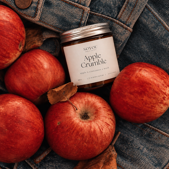 Apple Crumble illatgyertya 100g