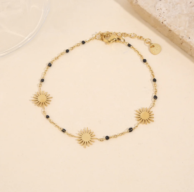 Bracelet triple soleil 