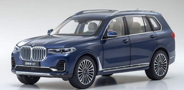BMW X7 Photon Blue Kyosho 1:18