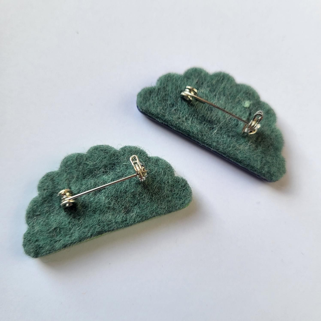 Cloud Brooch