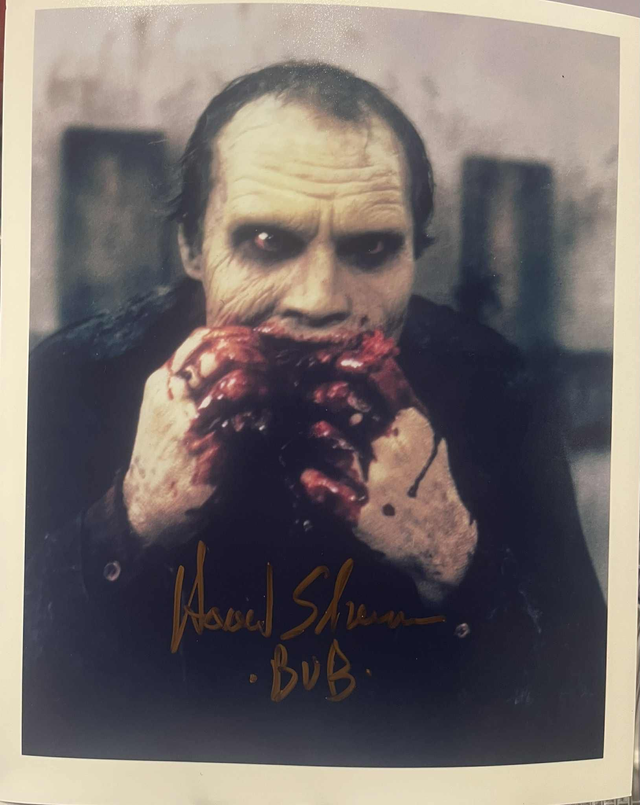 Howard Sherman Autograph (as Bub from Day of the Dead)