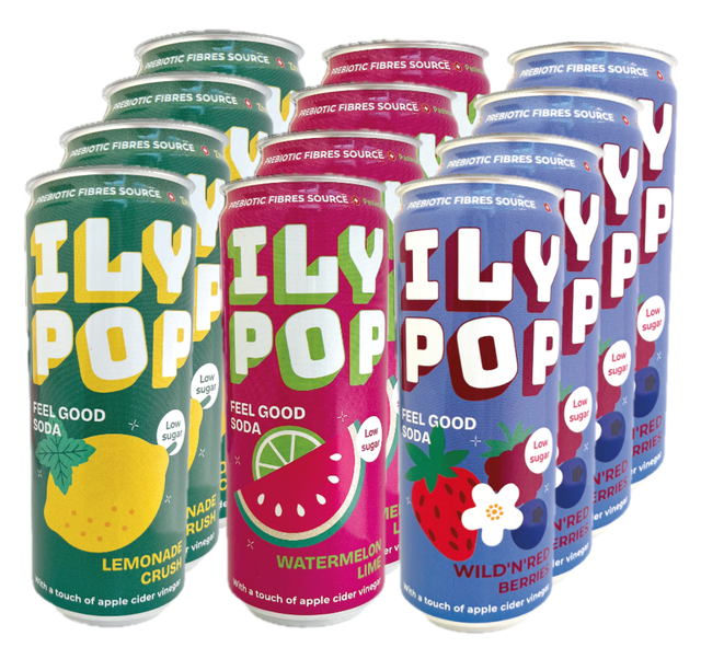 Pack découverte 12x33cl : 4x Wild'N'Red Berries + 4x Lemonade Crush + 4x Watermelon Lime