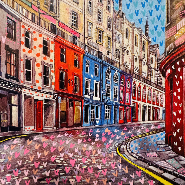 Print- Edinburgh- ‘City of Love’