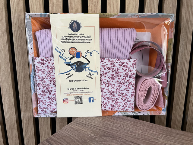 Kit couture banane Noir