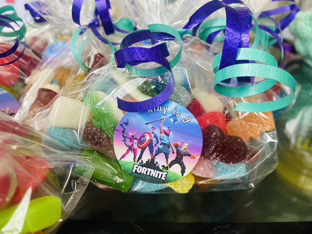 Party favours Sweet bags Fortnite 