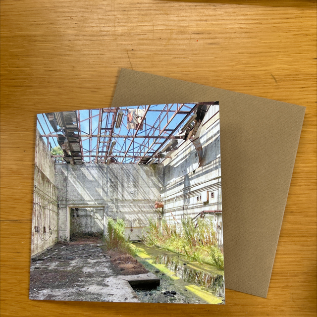 Abondoned Places I - 15x15cm with brown kraft envelope